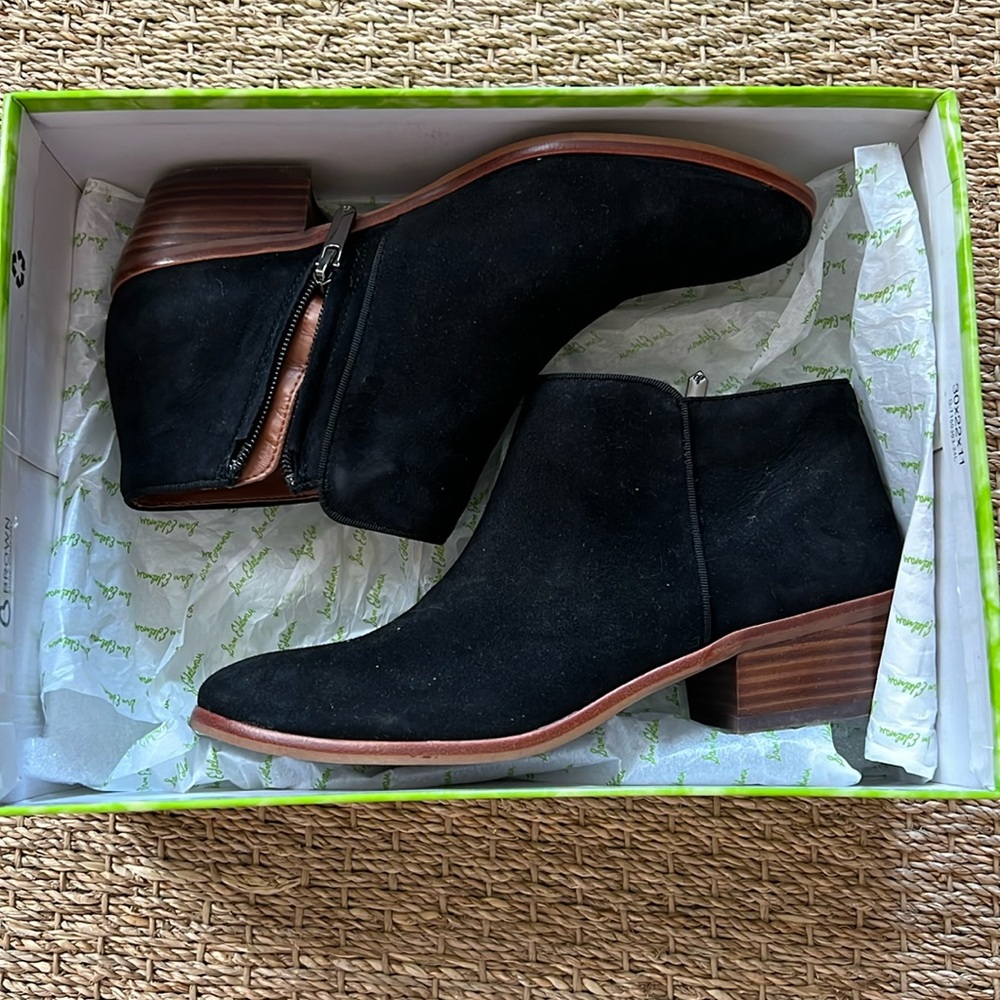 Sam Edelman Black Ankle Boots